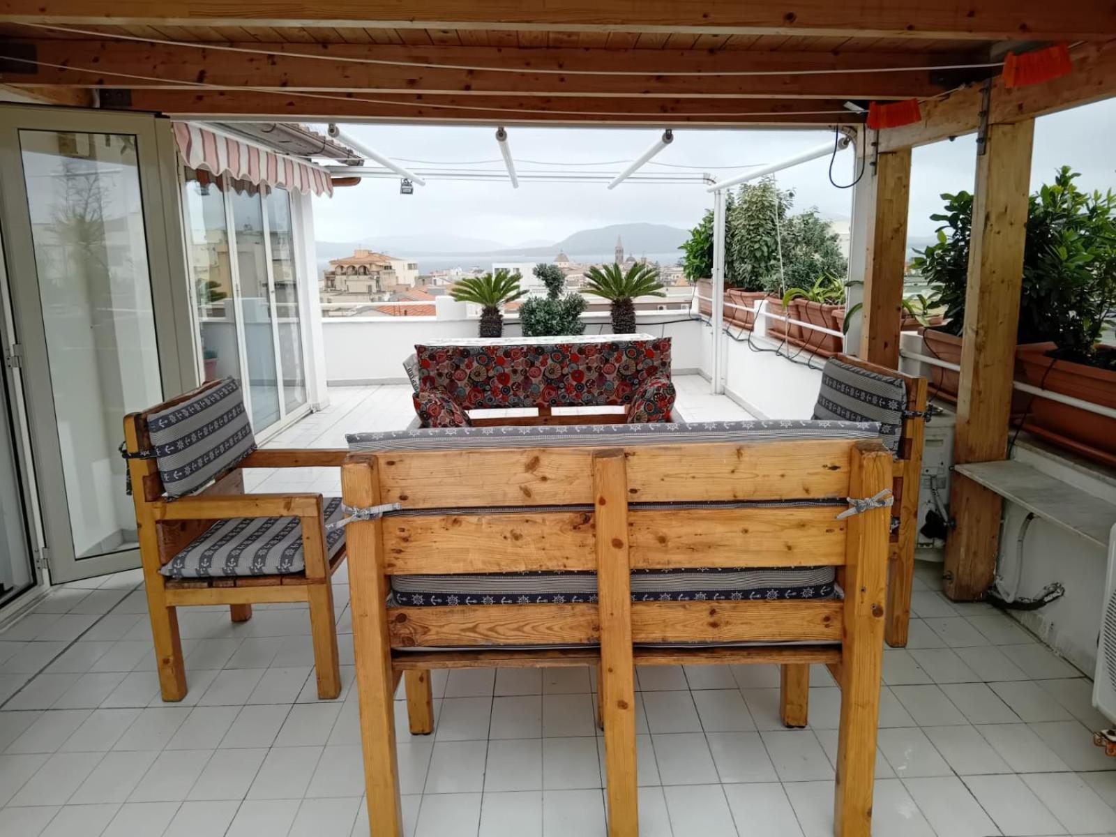 Appartamento Con Terrazza Alghero Exteriör bild